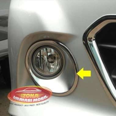 Cover / Ring foglamp fog lamp All New Avanza Veloz Chrome 2012