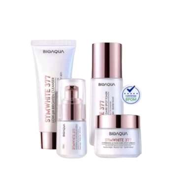 BIOAQUA SymWhite 377 Whitening & Fade Darkspot Skincare -Set 4 Pcs