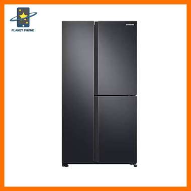 SAMSUNG RS63R5561B4 KULKAS INVERTER SIDE BY SIDE 3 PINTU 689 LITER