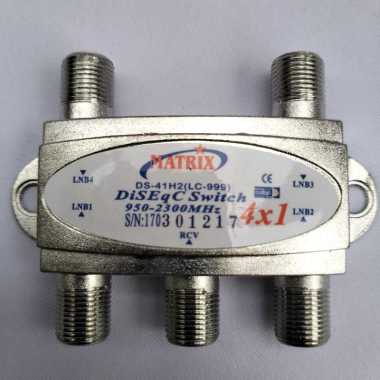 DiseqC Switch LNB 4x1 / diseq parabola / diseqc switch lnb plus jumper INCLUDE