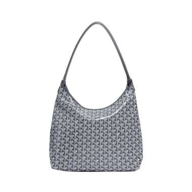 Goyard Bohème PM Hobo Bag Grey Grey