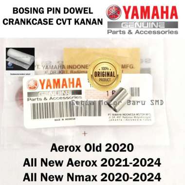 Bosing Pin Dowel Crankcase Cvt Kanan Aerox Old 2020 All New Nmax N Max Aerox Asli Original Yamaha 99