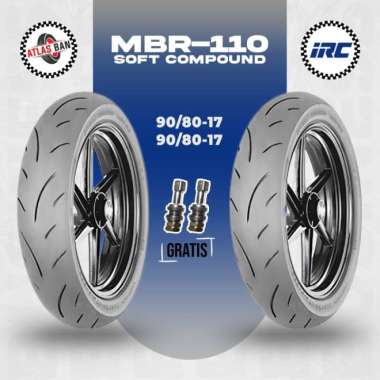 Paket Ban Motor Sport IRC MBR-110 90/80 - 90/80 Ring 17