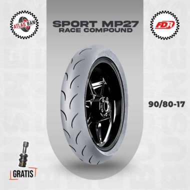 Ban Tubles Motor Bebek Soft Compound FDR SPORT MP27 90/80 Ring 17