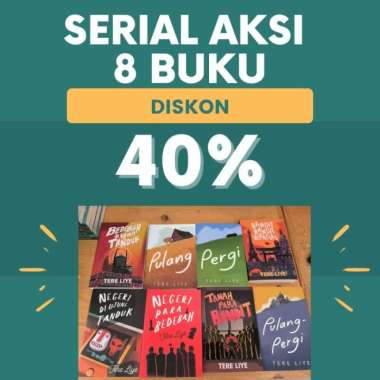 Tere Liye - Paket Serial Aksi 8 Buku