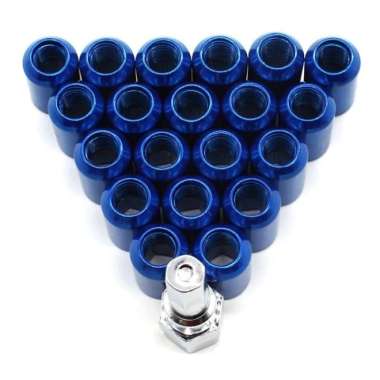Honda Kia Mur Baut Racing Velg Roda Mobil Lugnut Seneka Kunci L Biru