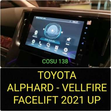 Anti Gores Head Unit Toyota Alphard Vellfire 2021 Facelift Terbaik