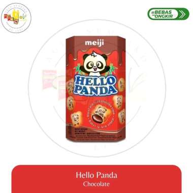 Hello Panda Meiji Chocolate dan Strawberry 45gr an Chocolate