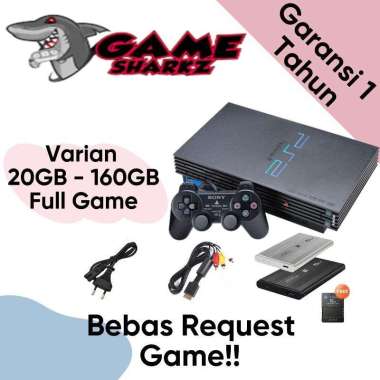 Ps2 playstation 2 Hardisk 120Gb + Full games 80GB PLUS MEMORY