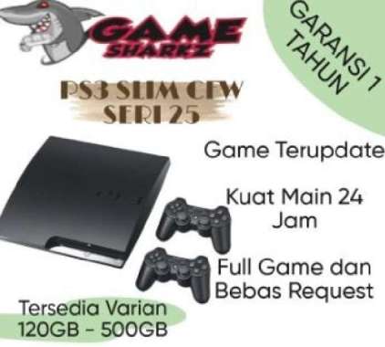 Ps3 - Ps 3 slim seri 25 500GB 2 stik wireles full game 160GB 2 STIK