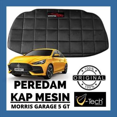 Peredam Panas Suara Kap Mesin Mobil Morris Garage 5 GT Original Vtech Hitam dan Slver