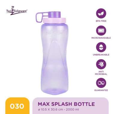 Botol Minum Twin Tulipware Max Splash Bottle LD