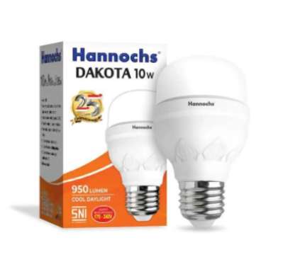 Lampu LED Bohlam Dakota 10w 10watt Hannochs CoolDayLight