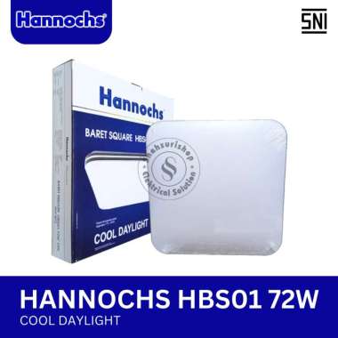 HANNOCHS LAMPU LED BARET SQUARE HBS01 CDL 72 WATT LAMPU DEKORASI