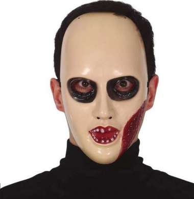 Topeng Hantu Topeng HOrror Scary Mask TOpeng Pesta Halloween MAsk