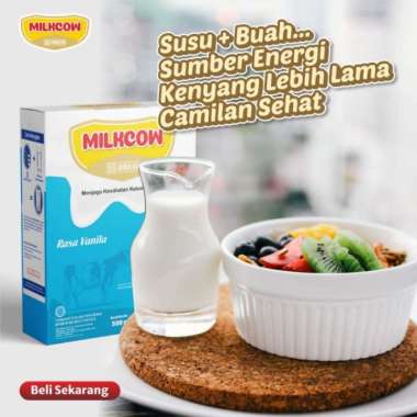 MILKCOW SUSU GEMUK / MILK WEIGHT FULL CREAM BPOM AMPUH Vanila