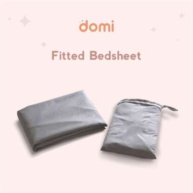 Domi Sprei - Fitted Bedsheet White 160 x 200