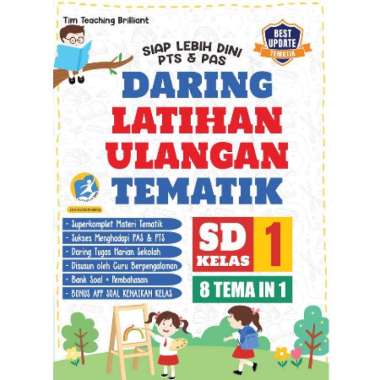 Buku Soal Daring Latihan Ulangan Tematik Sd Kelas 1