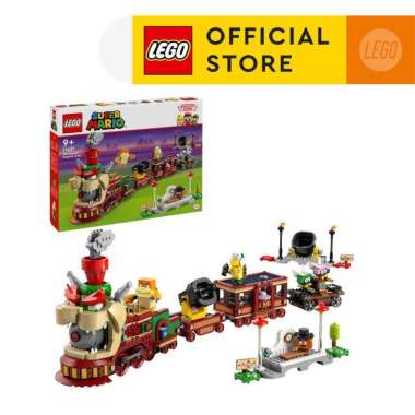LEGO Super Mario 71437 The Bowser Express Train (1392 Pieces), Building Block, Toys, Bricks