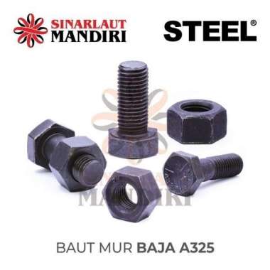 Baut Mur Baja A325 / BM Baja 5/8 x 1.3/4