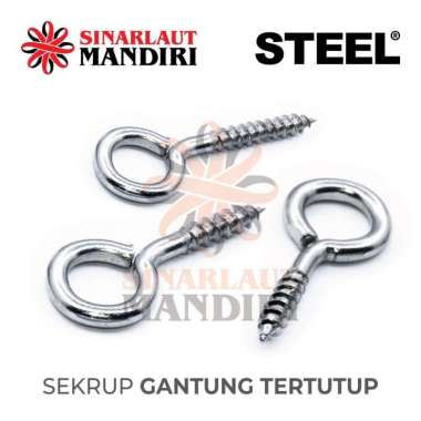 Sekrup Gantung Tertutup No 2 / Skrup Gantung / Eye Hanger Screw