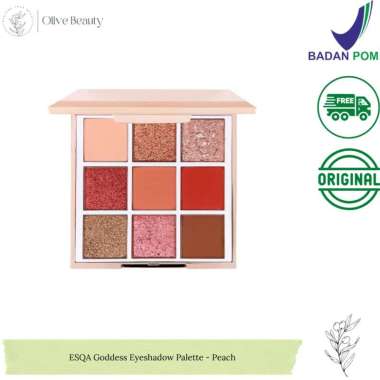 ESQA Goddess Eyeshadow Palette - Peach