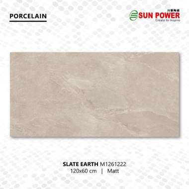Granit Lantai Matt 120x60 - Slate Series | Sun Power Earth