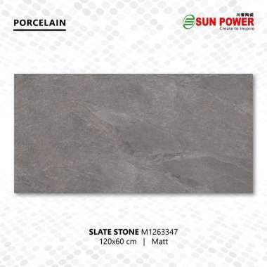 Granit Lantai Matt 120x60 - Slate Series | Sun Power Stone