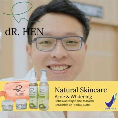 Skincare dr hen by athena krim dr richard lee / paket basic acne