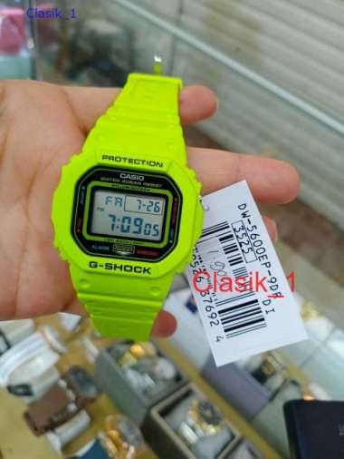 Original 100%!! Casio G-SHOCK DW-5600EP-9DR Jam Tangan Pria DW-5600EP-9 GSHOCK DW5600 Garansi Resmi 