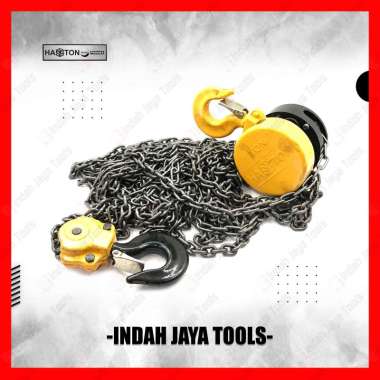 HASSTON 4520-503 Chain Block 5 Ton x 3 Meter - Alat Angkut Barang Berat Takel Katrol Hoist 5T x 3M
