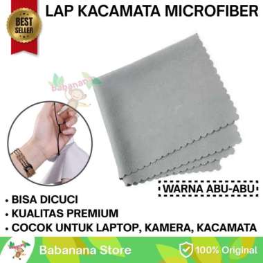 Kain Microfiber Halus Pembersih Debu Kamera Laptop Kacamata Cleaning