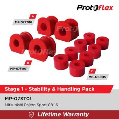 Protoflex Stage 1 Stability & Handling Pack for Pajero Sport 08-16