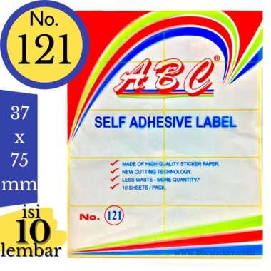 Sticker Labels ABC No.121 (Self Adhesive Label) / Label Undangan