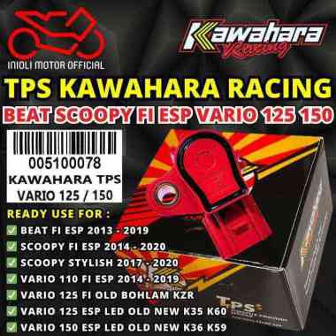 TPS SENSOR KAWAHARA RACING BEAT SCOOPY VARIO 110 125 150 FI ESP CLICK SPACY FI REVO F1 VERZA SUPRA X