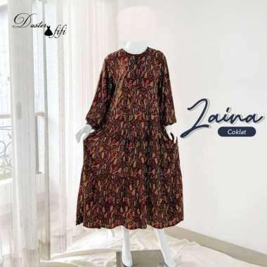 Daster Zaina By Daster_Fifi COKLAT