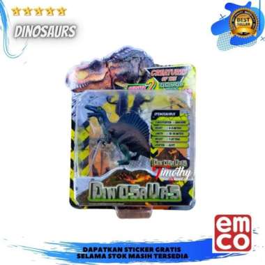 EMCO DINOSAURS Action Figure Varian Dino Archaeopteryx TRex Veloci Ori Spinosaurus