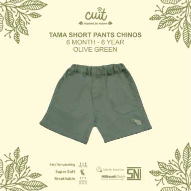 CUIT Celana Pendek Anak 6 Bulan - 6 Tahun Tama Short Pants Chinos - Celana Pendek Polos Anak Chinos 