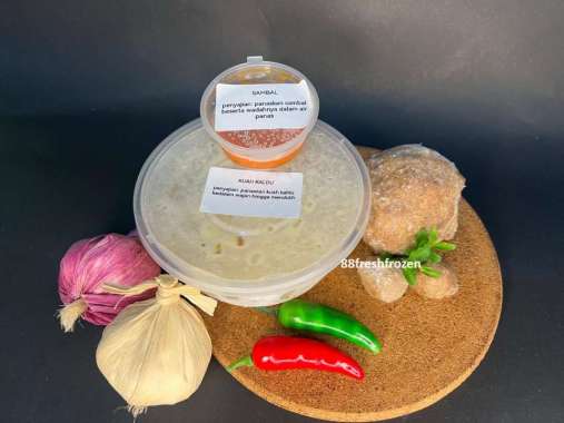 BAKSO SAPI CINCANG SUPER PREMIUM 100% DAGING SAPI ASLI BASO CINCANG SAPI INSTAN HOMEMADE