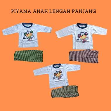PIYAMA ANAK LENGAN PANJANG / BAJU TIDUR - AAPYMON L