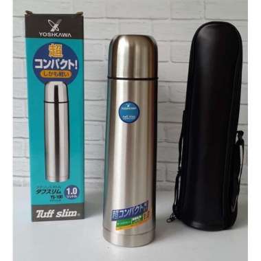 TERMOS AIR PANAS DINGIN YOSHIKAWA VACUUM FLASK CAPSULE 1L - YS-100
