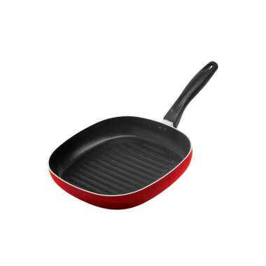 Maxim Valentino Alat Pemanggang Teflon Anti Lengket Square Grill 20cm / 26cm 20cm