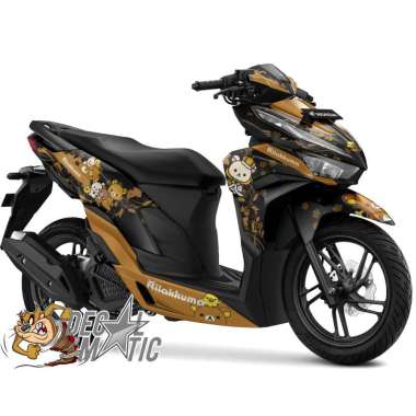 Decal Vario 125 New 2022 Full Body Stiker Full Body Honda Vario 125 New 2023 2024 Rilakkuma Doff Hit