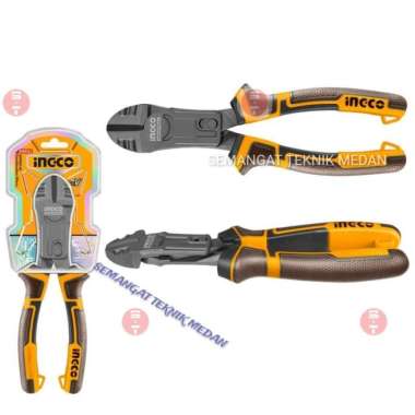 TANG POTONG MULTIFUNGSI PLIERS DIAGONAL PLIERS 8" 8 " INGCO HCDCP58200