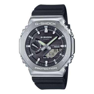 CASIO ORIGINAL - CASIO G-SHOCK G-STEEL GBM-2100-1ADR - JAM PRIA NG - RESIN G SHOCK GSHOCK CASIO GBM-