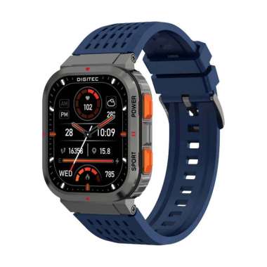 DIGITEC ORIGINAL SMARTWATCH PRIA COMMANDER BLUE COMMANDER JAM TANGAN DIGITAL PRIA JAM DIGITAL PRIA J