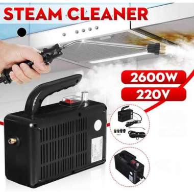 Steamer Alat Uap Pembersih Steam Cleaner Hitam