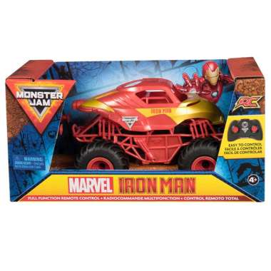 Mainan Remote Control Monster Jam 1:24 Iron Man