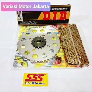 Gear Set SSS CBR 150 CB150R Tiger 428 HDS Gold 428 14 42 130 HDS