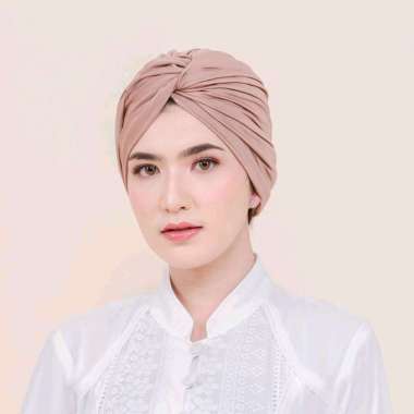 PUSSAT Gyana Turban Jersey Premium Wanita Muslim Dewasa Turban Silang Turban Instan Kekinian Turban 